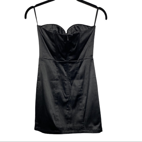 Blaque Label 3 in 1 Black Body Con Chiffon Dress NWT Size: Small - Picture 6 of 12
